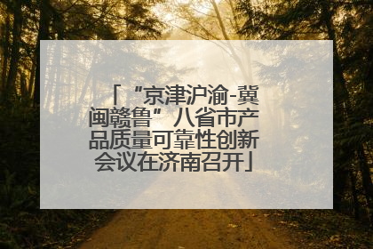 “京津沪渝-冀闽赣鲁”八省市产品质量可靠性创新会议在济南召开