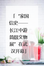 “家国信史——长江中游简牍文物展”在武汉开幕