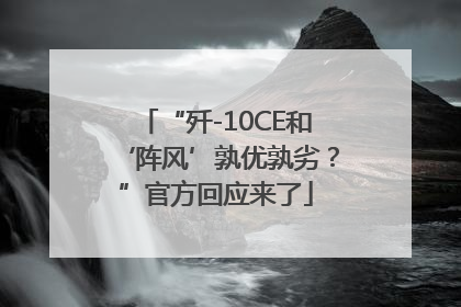 “歼-10CE和‘阵风’孰优孰劣？”官方回应来了