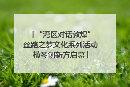 “湾区对话敦煌” 丝路之梦文化系列活动横琴创新方启幕