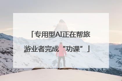 专用型AI正在帮旅游业者完成“功课”