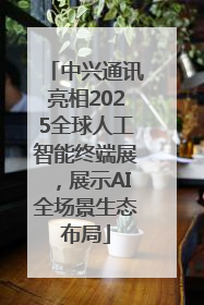 中兴通讯亮相2025全球人工智能终端展，展示AI全场景生态布局