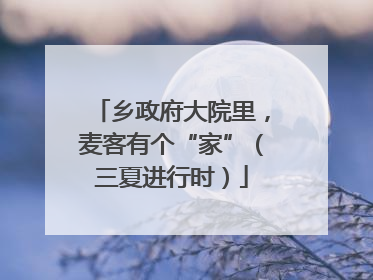 乡政府大院里，麦客有个“家”（三夏进行时）