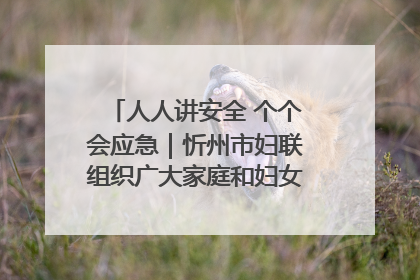 人人讲安全 个个会应急｜忻州市妇联组织广大家庭和妇女群众走进忻州市消防救援支队参观啦！