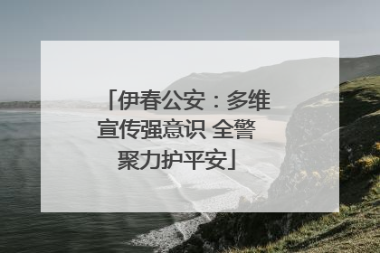 伊春公安：多维宣传强意识 全警聚力护平安
