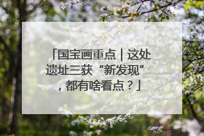 国宝画重点｜这处遗址三获“新发现”，都有啥看点？