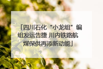 四川石化“小龙组”编组发运告捷 川内铁路航煤保供再添新动能