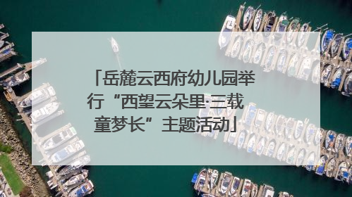 岳麓云西府幼儿园举行“西望云朵里·三载童梦长”主题活动