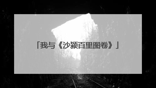 我与《沙颍百里图卷》