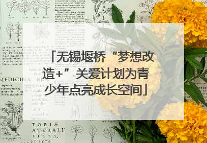 无锡堰桥“梦想改造+”关爱计划为青少年点亮成长空间