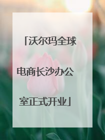 沃尔玛全球电商长沙办公室正式开业