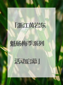浙江黄岩东魁杨梅季系列活动启幕
