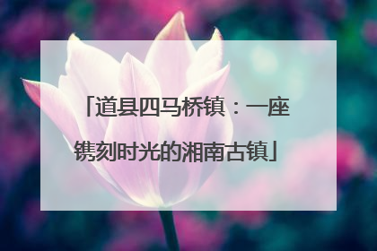 道县四马桥镇：一座镌刻时光的湘南古镇