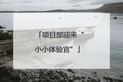 项目部迎来“小小体验官”