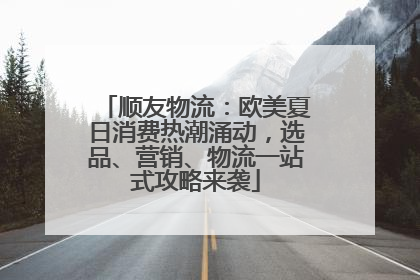 顺友物流：欧美夏日消费热潮涌动，选品、营销、物流一站式攻略来袭
