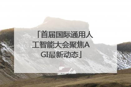 首届国际通用人工智能大会聚焦AGI最新动态
