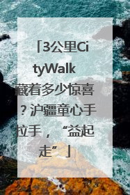 3公里CityWalk藏着多少惊喜？沪疆童心手拉手，“益起走”