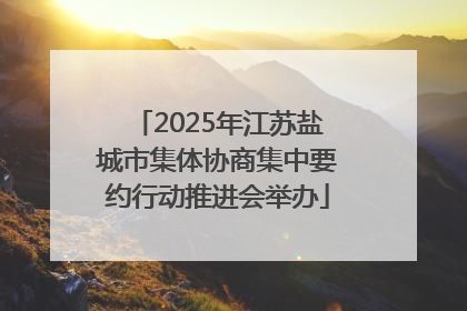 2025年江苏盐城市集体协商集中要约行动推进会举办