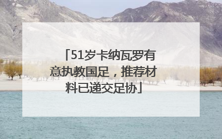 51岁卡纳瓦罗有意执教国足，推荐材料已递交足协